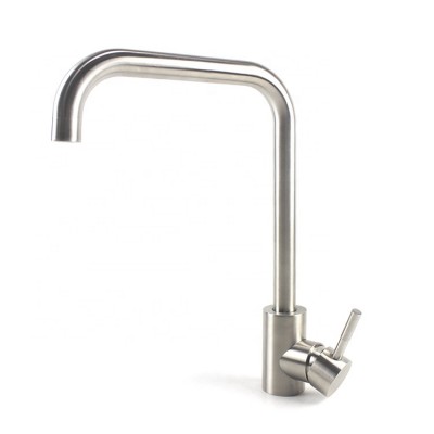 Guangdong faucet supplier Contemporary Water Saving Brushed Water stainless steel kitchen sink faucet